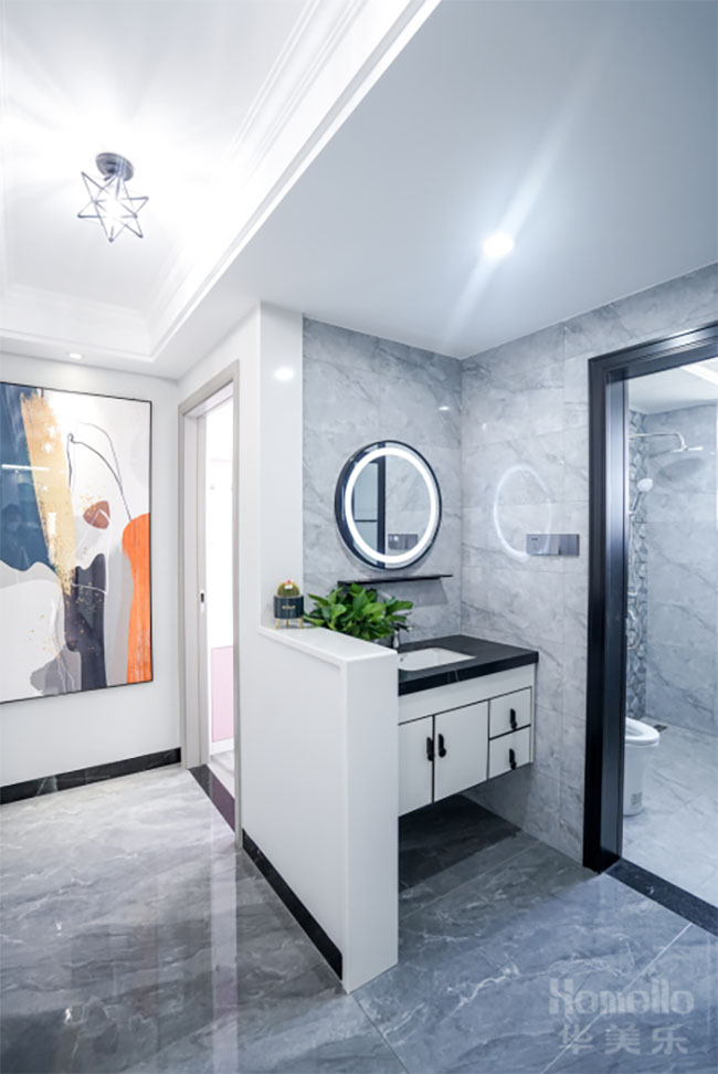 140㎡簡(jiǎn)約四居，用低調(diào)的軟裝搭配打造實(shí)用之家